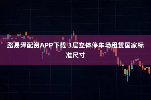 路易泽配资APP下载 3层立体停车场租赁国家标准尺寸
